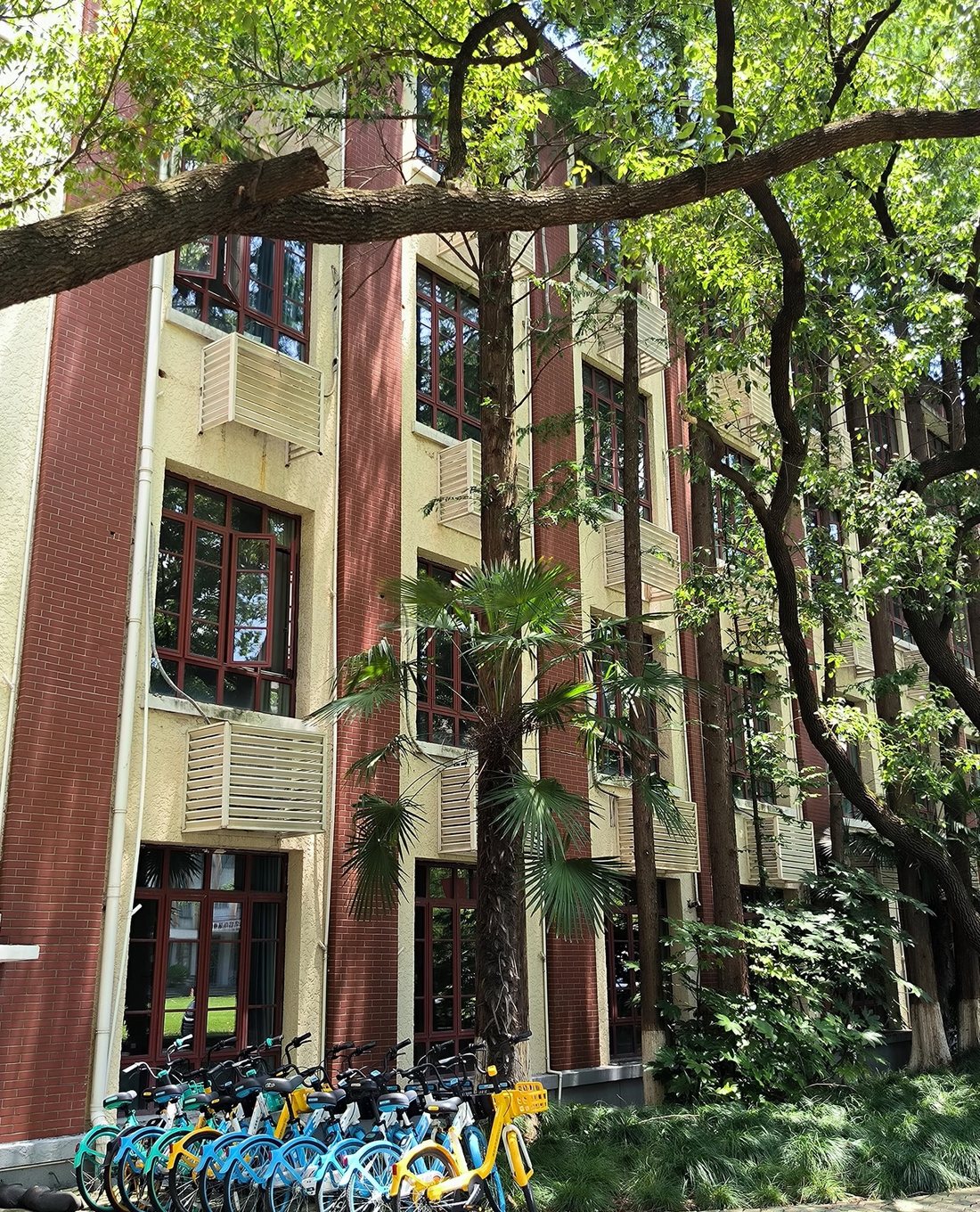 อาคารในวิทยาเขต Donghua University